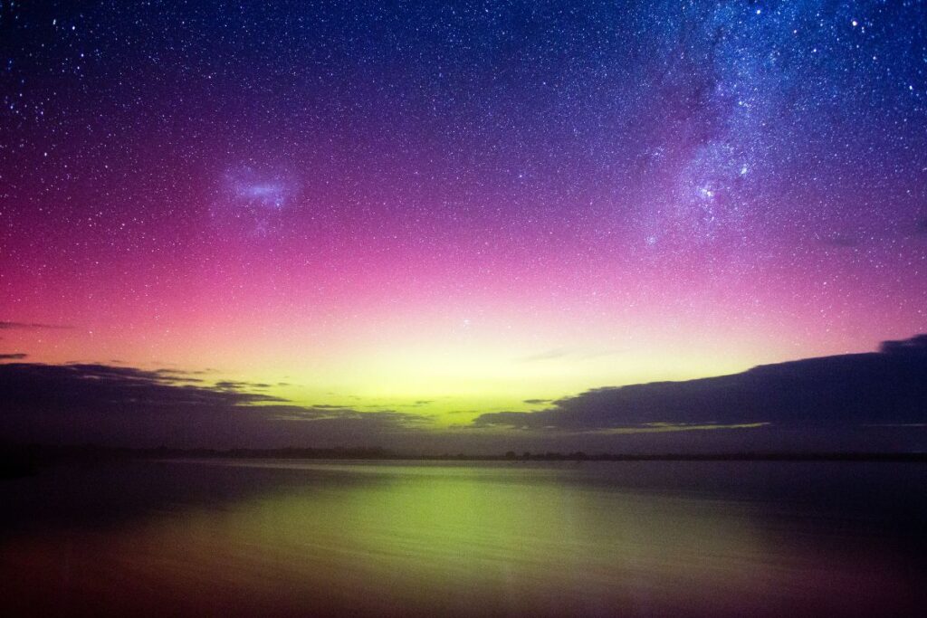 Aurore boréale Australie