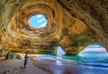 Grotte en Algarve