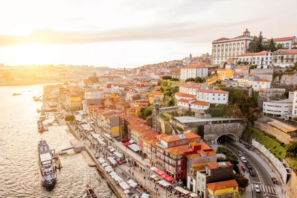 Le vieux Porto dans le quartier Ribeira