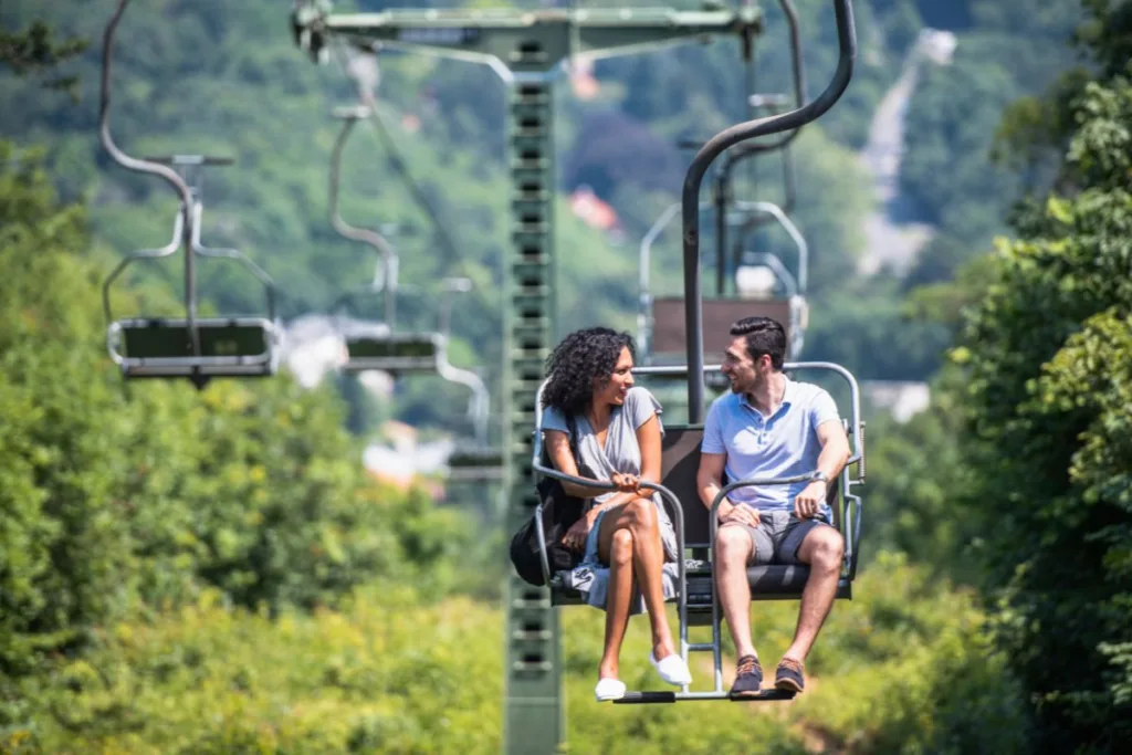 télésiège Libegő à Budapest