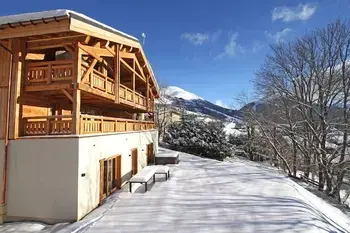 Chalet a Huez,Nuance de Bleu FR-38750-31 N°689316