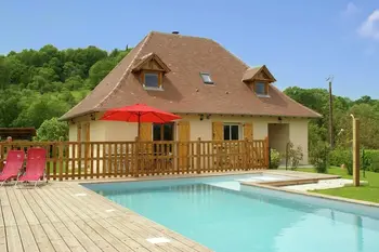 Haus in Loubressac,Maison avec piscine chauffée FR-46130-11 N°517930