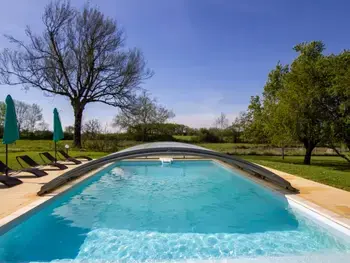 Wohnung in Naussannes,Studio cosy avec piscine partagée et étang privé, proche Bergerac et sites touristiques du Périgord FR-1-616-207 N°879743