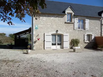 Casa rural en Saint Aigny,Gîte paisible en Berry avec jardin, vélos gratuits, climatisation et parking privatif FR-1-591-98 N°830184