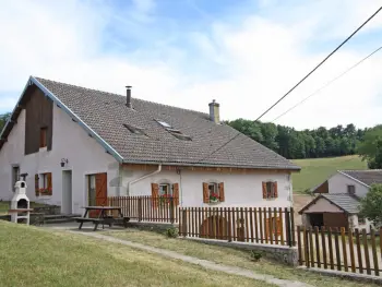 Gite in Girmont Val d'Ajol,Gîte paisible à 650m d'alt., nature, cheminée, 3 ch. près de Remiremont & Plombières, terrasse, grand terrain FR-1-589-50 N°830317