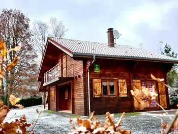 Casa rural en Taintrux,Chalet confortable avec cheminée à Taintrux FR-1-589-222 N°830402