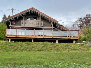 Gîte in Le Tholy,Chalet tout confort avec terrasse et poêle, animaux acceptés FR-1-589-233 N°830409