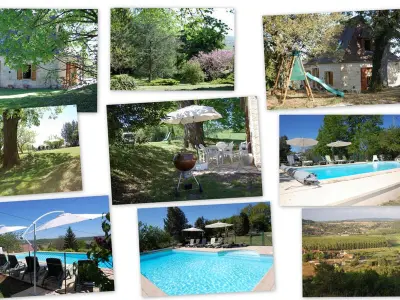 Gite à Auriac du Périgord,Maison avec piscine chauffée privée, proche Lascaux et Dordogne, idéale famille et détente FR-1-616-123 N°839395