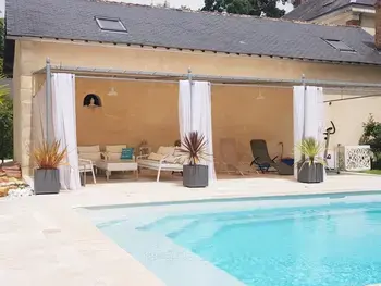 Gite in Rouffignac Saint Cernin de Reilhac,Grande maison familiale avec piscine chauffée en Périgord Noir FR-1-616-141 N°839401