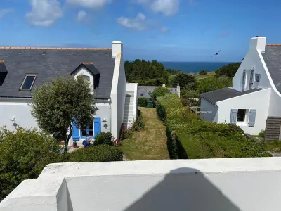 Maison à Locmaria,Maison cosy 1 chambre avec jardin, à 200m de la plage des Grands Sables FR-1-418-163 N°830867