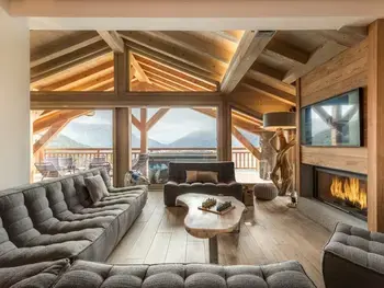 Chalet in Montvalezan La Rosière,Chalet de luxe 5* avec Spa, PMR, au pied des pistes FR-1-398-621 N°831547