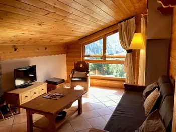 Apartamento en Les Houches,Appartement 2 pièces cabine, 6 personnes, proche Prarion, avec piscine, parking FR-1-579-2 N°884086