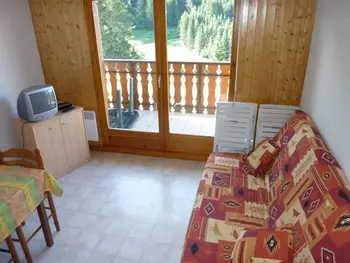 Wohnung in Le Biot,Charmant T2 avec terrasse, parking et cave - 4 pers, proche randonnées et ski fond FR-1-573-43 N°968399