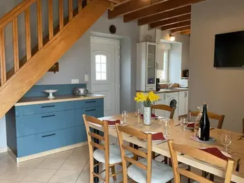 Gîte in Tamerville,Charmante maison avec terrasse, jardin clos, animaux acceptés, Wifi, près de Valognes FR-1-362-20 N°832286