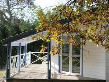 Gîte in Taller,Chalet paisible avec piscine chauffée entre forêt et océan, proche Dax et plage FR-1-360-87 N°832429