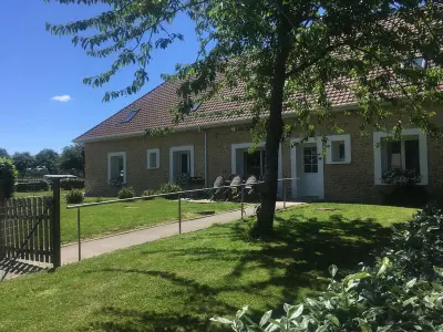 Gite à Belle et Houllefort,Gîte confort à la ferme, 10km de Wimereux, 4 ch., jardin, terrasse, parking, animaux acceptés, WiFi FR-1-376-82 N°832638