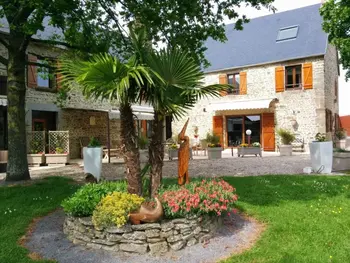 Gîte in Céaux,Maison cosy proche Mont-Saint-Michel, jardin, vélos, terrasse, idéale pour télétravail FR-1-362-437 N°832781