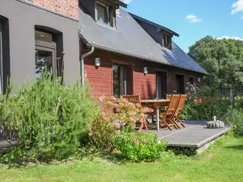 Casa rural en Veauville lès Quelles,Maison calme et charmante en campagne avec jardin clos, cheminée, terrasse et équipements complets FR-1-441-127 N°832934