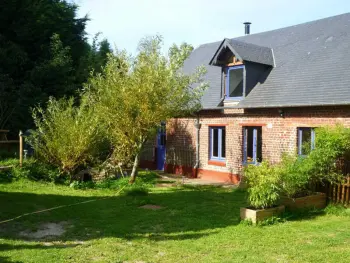 Cottage in Les Loges,Charmante longère normande avec jardin, proche mer, 3 chambres, idéale famille et activités nature FR-1-441-255 N°833005