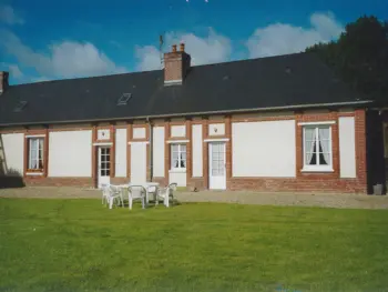 Gîte in Sainte Geneviève en Bray,Gîte à la ferme avec jardin privatif, 3 chambres, TV, Wi-Fi, barbecue, proche de Sainte-Geneviève FR-1-441-523 N°833471