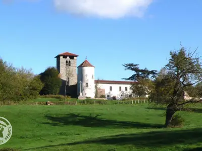 Gite à Saint Germain Laval (Loire),Gîte historique avec piscine, WiFi, animaux acceptés FR-1-496-26 N°833534