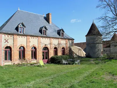 Gite à Trézelles,Gîte lumineux avec jardin, près de Vichy, 2 chambres, équipements modernes, draps inclus FR-1-489-281 N°833605