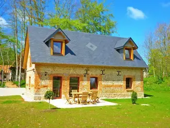 Cottage in Paluel,Gîte écologique près de la mer avec jardin, terrasse, et accès PMR FR-1-441-577 N°833666