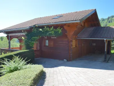 Chalet à Bernex,Chalet 16 pers, 4km des pistes, Wifi, Parking FR-1-498-39 N°833688