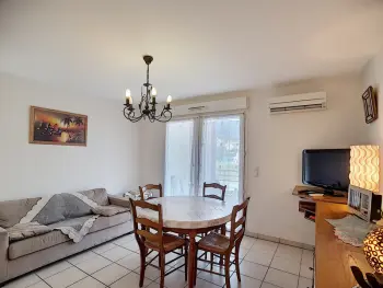 Wohnung in Lamalou les Bains,Appartement F2 Climatisé avec Terrasse et Parking - Proche Centre et Thermes, Lamalou-les-Bains FR-1-451-134 N°887062