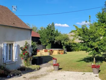 Gite à Noé les Mallets,Maison viticole avec piscine chauffée, jardin clos, proche de sites touristiques et activités locales. FR-1-543-10 N°833944