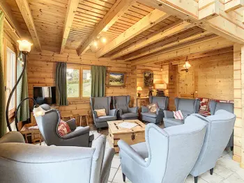 Chalet à Demi Quartier,Chalet confortable face aux pistes – 13 couchages, garage, ski room, proche Combloux et Megève FR-1-560-36 N°834099