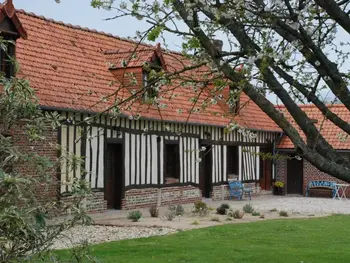 Cottage in Bacqueville en Caux,Charmante maison normande avec jardin, proche plage et randonnées FR-1-441-676 N°834137