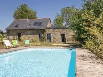 Gîte in Varades,Gîte écolabel entre Angers et Loire, piscine chauffée, jardin clos, calme et charme authentique FR-1-306-847 N°834512