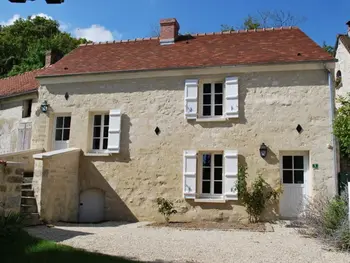 Gîte in Theuville,Charmant gîte dans le Vexin avec jardin fleuri, terrasse privée, et équipements modernes. FR-1-649-4 N°834634