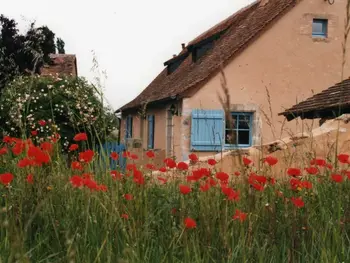 Gîte in Asnières sur Vègre,Charmante maison paysanne rénovée avec grand terrain, proche de la rivière et du village médiéval FR-1-410-162 N°835055