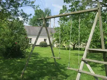 Gite in Montreuil le Henri,Gîte paisible avec grand jardin en Sarthe - 4 chambres, cheminée, proche randonnée et loisirs FR-1-410-184 N°835065