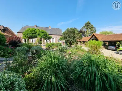 Gite à Hecq,Maison bourgeoise avec grand jardin, forêt à proximité, animaux acceptés, au cœur du Parc de l'Avesnois FR-1-510-41 N°838333