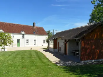 Gite in Vicq sur Nahon,Gîte familial 12 pers. proche Valençay, ZooParc de Beauval et Châteaux de la Loire, parc arboré et jeux FR-1-591-113 N°838717