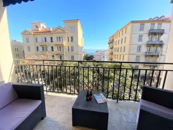 Appartement in Ajaccio,Appartement 3 pièces, climatisé, 6 couchages, centre-ville d'Ajaccio, à 600m de la plage du Trottel FR-1-61-521 N°888120