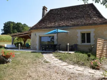 Gîte in Saint Pierre de Chignac,Maison Périgourdine Authentique avec Terrasse, Wifi, Clim et Activités Famille FR-1-616-18 N°839462