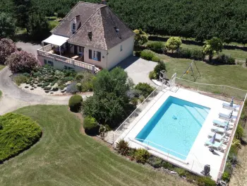 Agriturismo a Rampieux,Charmante Périgourdine avec Piscine Privative, Proche Beaumont du Périgord, 10 Couchages FR-1-616-82 N°839487