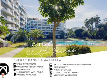 Apartment in Puerto Banús,Élégant Appartement à Puerto Banus: Terrasse Privée, 4 Piscines, Proche Plage et Marina ES-168-20 N°892276