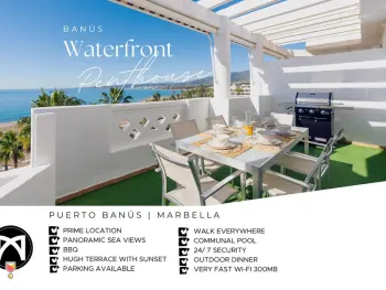 Apartment in Puerto Banús,Penthouse en 1ère ligne avec piscine, Wi-Fi, parking et climatisation à Puerto Banús ES-168-8 N°892292