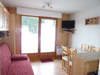 Wohnung in Le Biot,Charmant studio cabine avec terrasse au pied des montagnes - Le Biot FR-1-573-22 N°892837