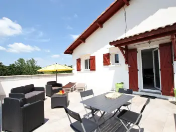 Gite in Hasparren,Gîte confortable avec terrasse, parking, WiFi et équipements tout inclus à 2 min des Thermes d'Hasparren FR-1-384-796 N°843938