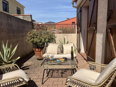 Maison à Banyuls sur Mer,Maison de plain pied avec terrasse, 2 chambres, proche plage et centre-ville, climatisée et PMR FR-1-225C-102 N°848112