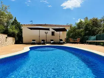 Villa in Santa Cristina d'Aro,Maison spacieuse avec piscine privée, jardin et vue, à moins de 7 km de la plage ES-167-54 N°849126