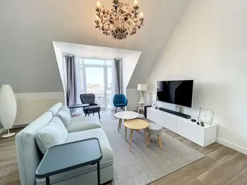 Apartamento en Granville,Duplex en hyper-centre avec ascenseur, 2 chambres, 6 couchages, WIFI gratuite FR-1-361-436 N°896090