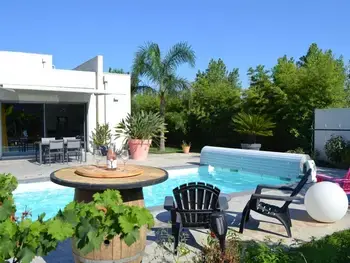 Villa a Perpignan,Villa de standing avec piscine privée, à 15 minutes des plages, pouvant accueillir 8 personnes FR-1-529-251 N°861777