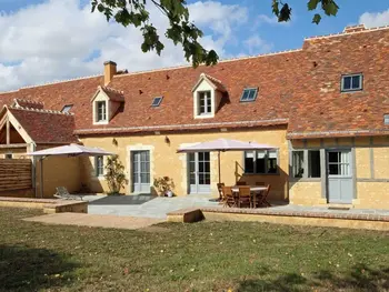 Cottage in Ceton,Longère percheronne de charme avec équipements modernes, jardin, terrasse, vélos gratuits et espace adapté PMR FR-1-497-77 N°862985